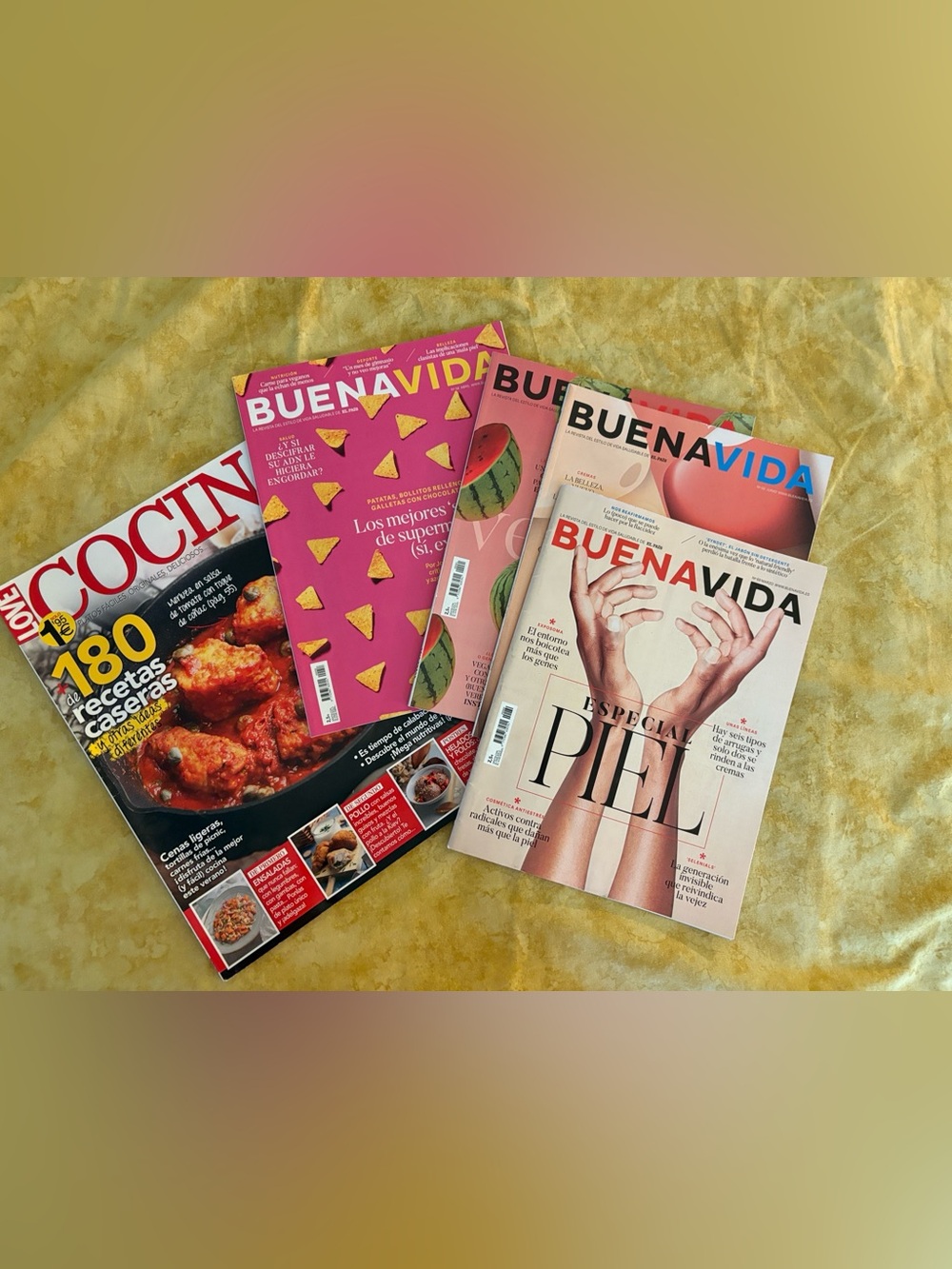 Spanish health and cooking magazines lot of 5. From Spain 🇪🇸